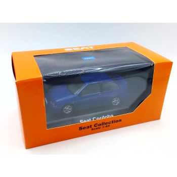 Seat Cordoba 3-door blue - skala 1:43 - Herpa